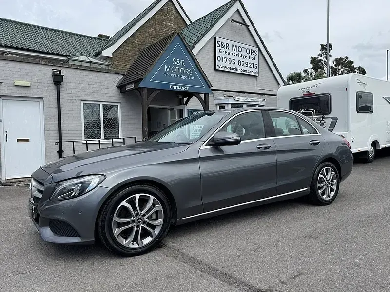 Used Mercedes C220 2017 Grey Sedan