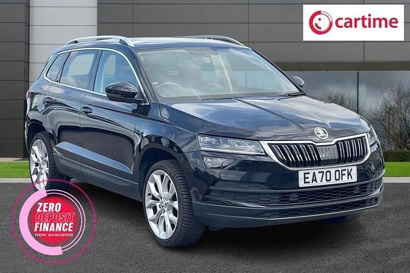 Black Used 2020 Skoda Karoq SE L SUV | £15,990 (Fair price) - Image 1/3