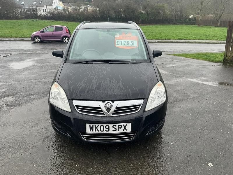 Used Vauxhall Zafira 2009 Black MPV