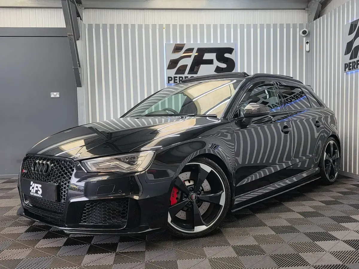 Used Audi RS3 Design 367 HP (269 kW) 2016 Black Sedan