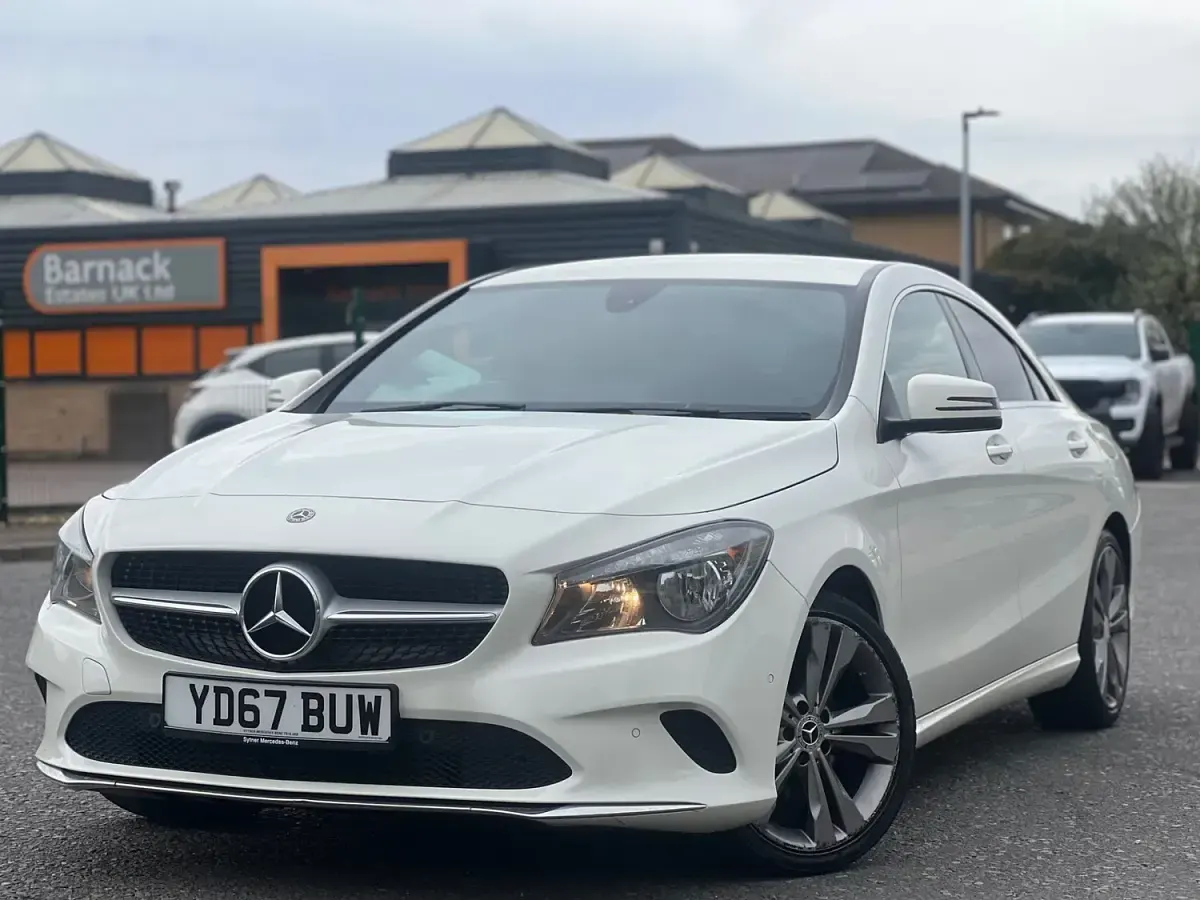 Used Mercedes CLA220 2017 White Sedan