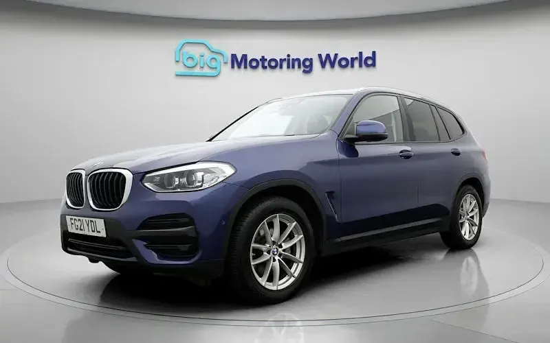 Used BMW X3 184 HP (135 kW) 2021 Blue SUV