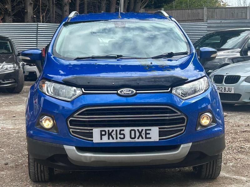 Used Ford Ecosport Titanium 2015 Blue SUV