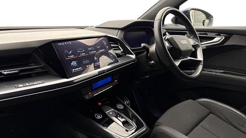 Used Audi Q4 e-tron S-Line 150 kW (204 HP) 2023 Blue SUV