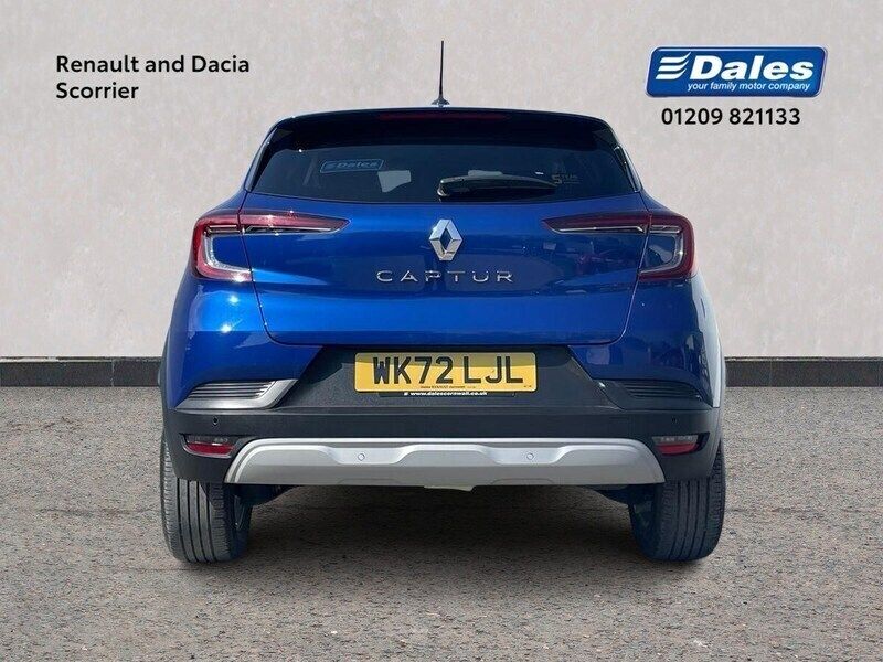 Used Renault Captur Iconic 91 HP (66 kW) 2022 Id metallic  iron blue  SUV