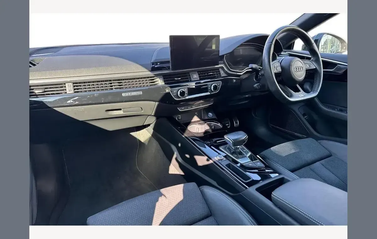 Used Audi A5 Black Edition 204 HP (150 kW) 2022 Grey Coupe