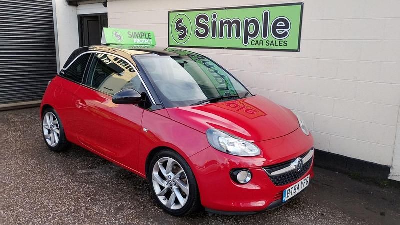 Used Vauxhall Adam Slam 2015 Red Hatchback