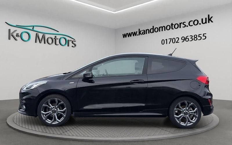 Used Ford Fiesta ST-Line 125 HP (91 kW) 2020 Black Hatchback