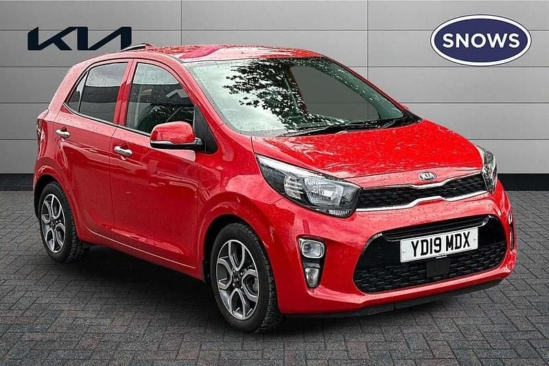 Red Used 2019 Kia Picanto 3 Hatchback | £10,995 (Fair price) - Image 1/4