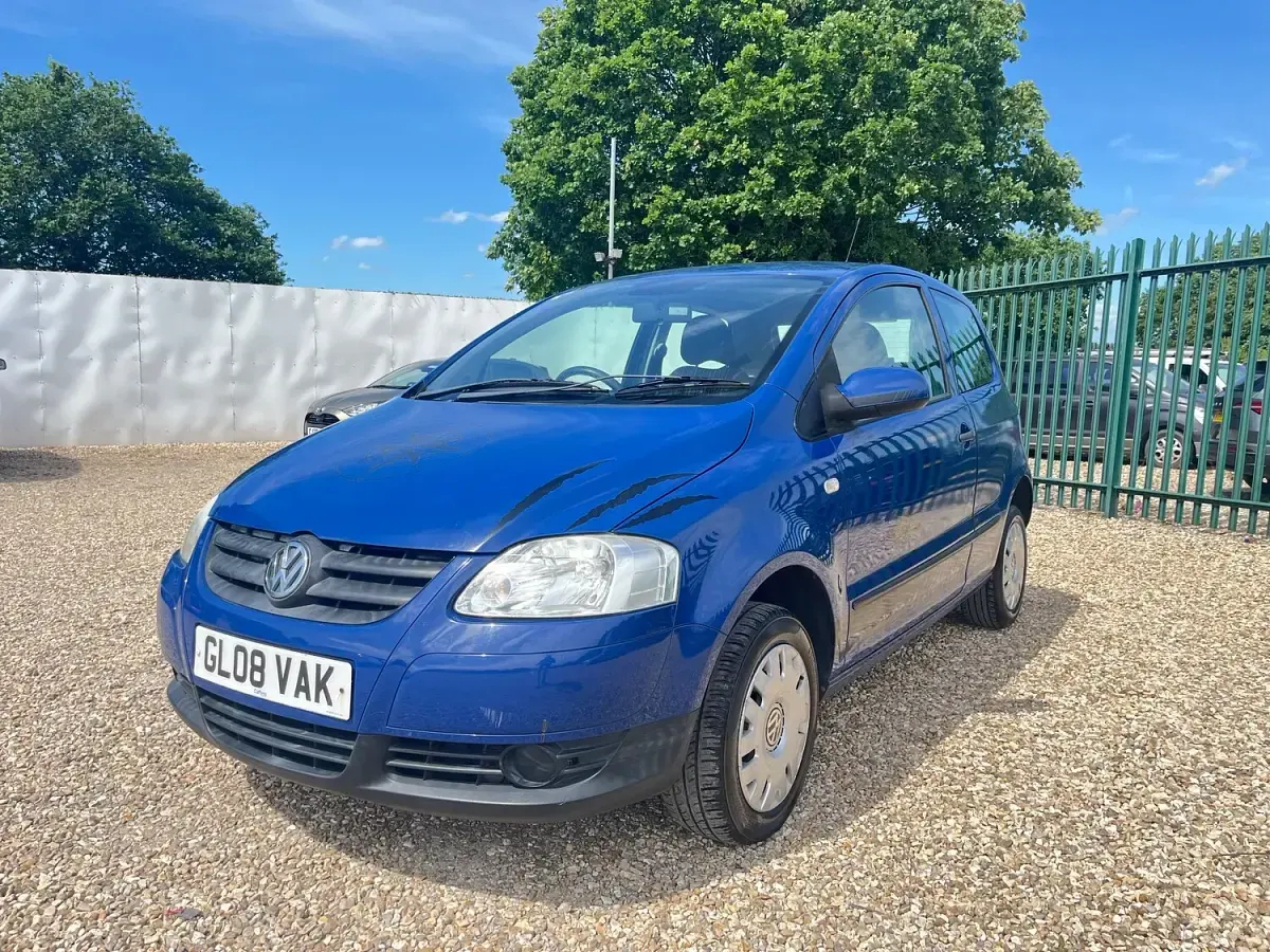 Used VW Fox 55 HP (40 kW) 2008 Blue Hatchback