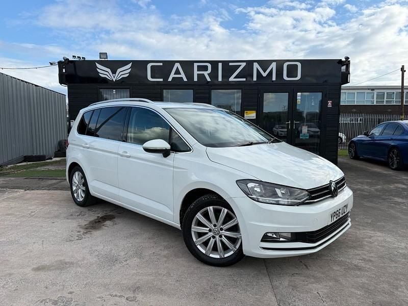 White Used 2016 VW Touran SEL MPV | £8,995 (Fair price) - Image 1/4