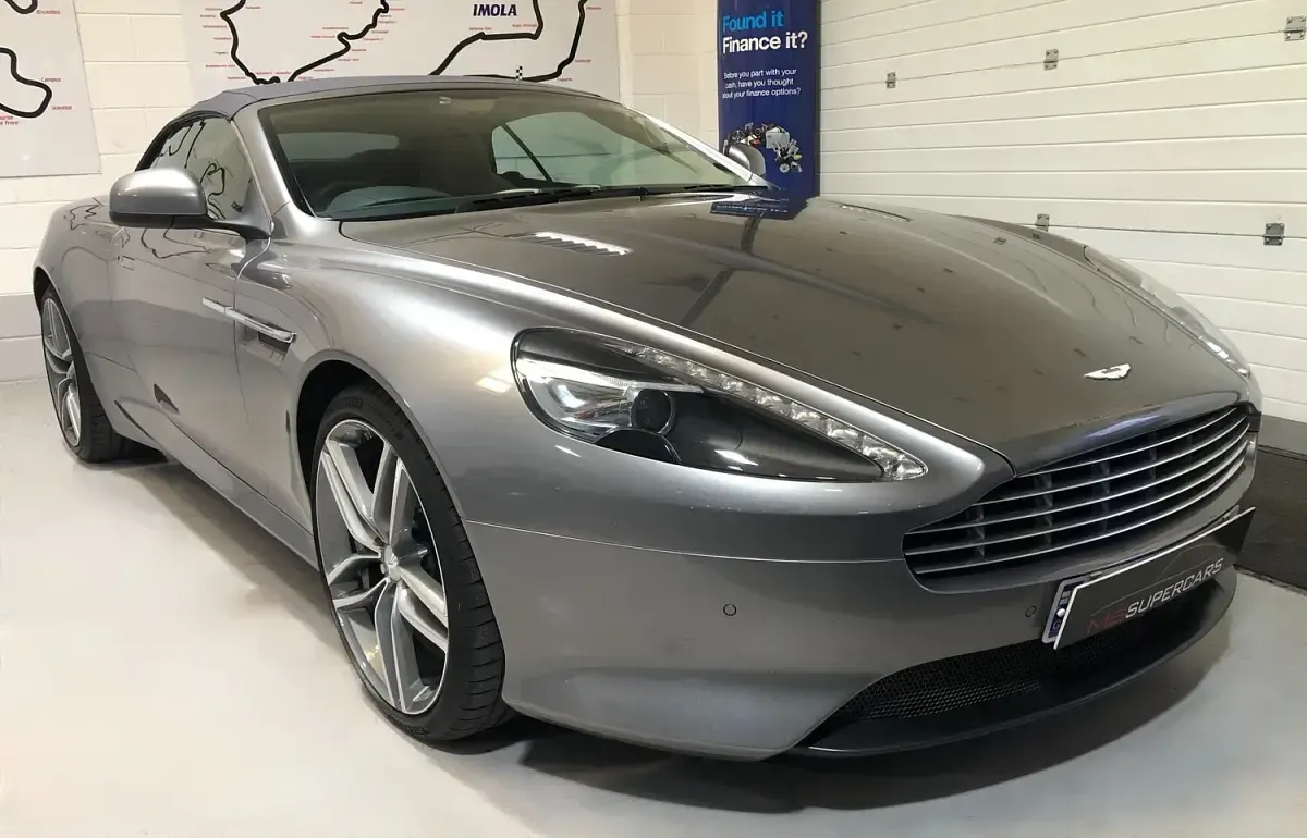 Used Aston Martin Virage 497 HP (365 kW) 2011 Silver Cabriolet