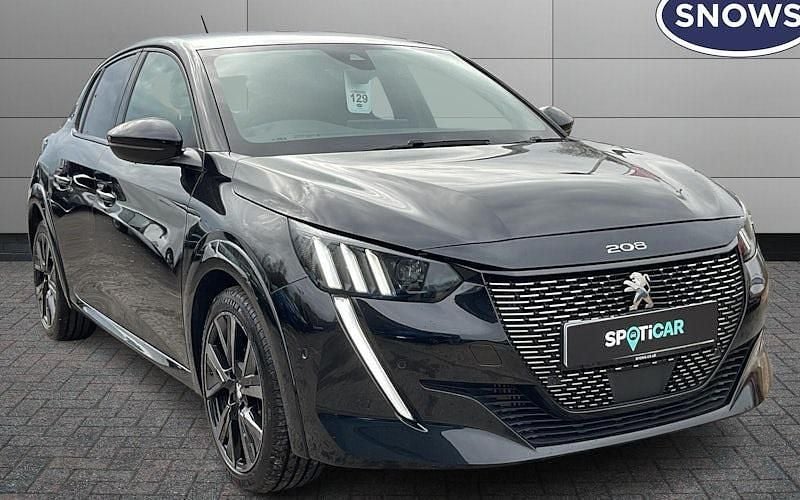 Black Used 2022 Peugeot 208 Premium Hatchback | £13,668 (Fair price) - Image 1/4