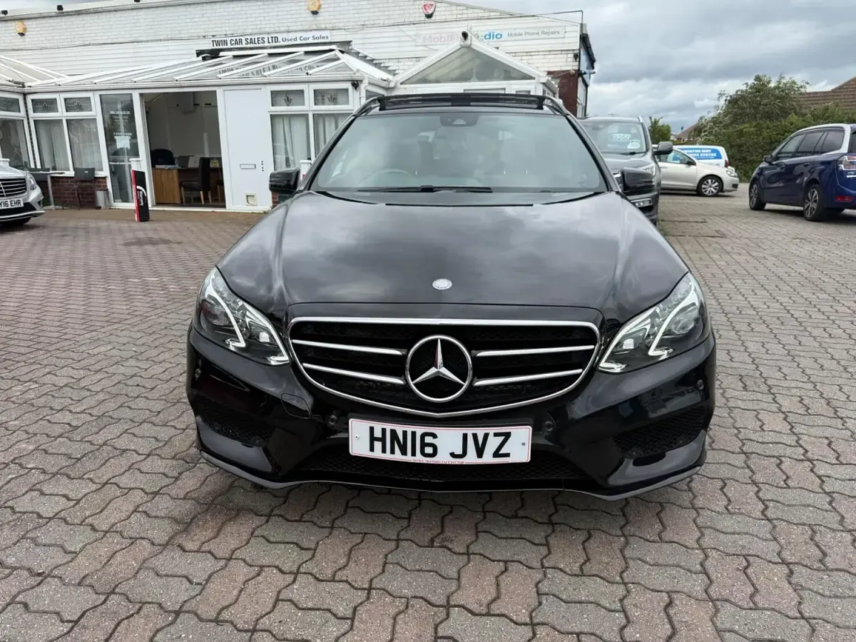 Used Mercedes E350 Premium 2016 Black Estate