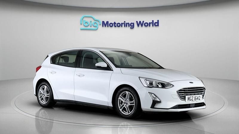 Used Ford Focus Zetec 120 HP (88 kW) 2019 White Hatchback