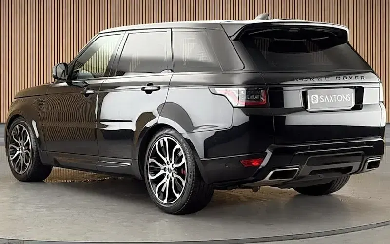 Used Land Rover Range Rover Sport Autobiography Dynamic 525 HP (386 kW) 2019 Santorini black SUV