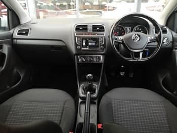 Used VW Polo Edition 90 HP (66 kW) 2017 White Hatchback