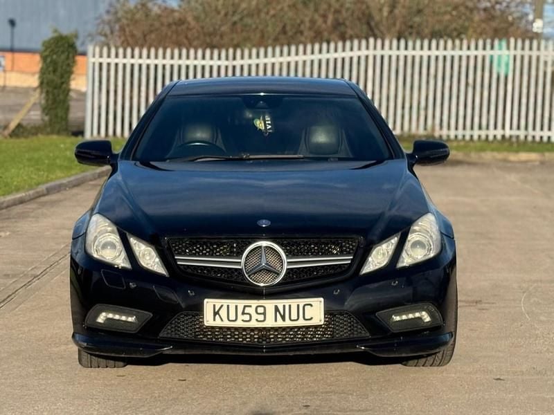 Used Mercedes E250 204 HP (150 kW) 2009 Black Coupe