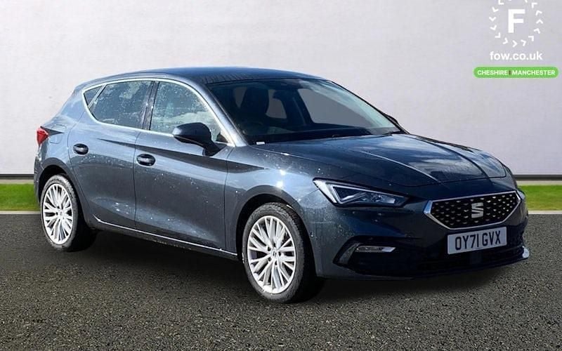 Used Seat Leon XCELLENCE 131 HP (96 kW) 2021 Grey Hatchback