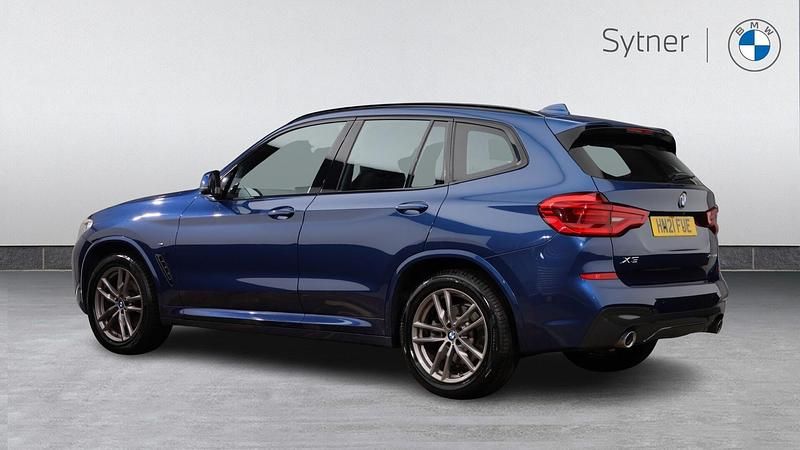 Usado BMW X3 M Sport 187 HP (137 kW) 2021 Azul SUV
