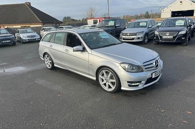 Silver Used 2011 Mercedes C250 Estate | £2,995 (Expensive) - Image 1/1