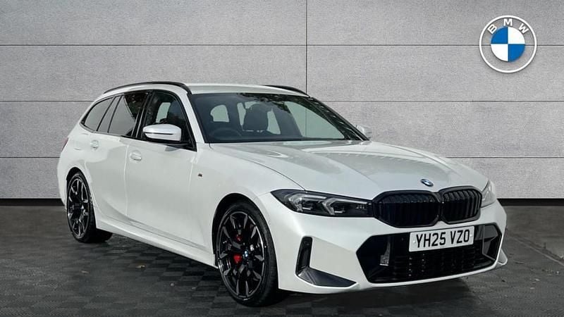 White Used 2025 BMW 320 M Sport Estate | £35,490 (A bit pricey) - Image 1/4