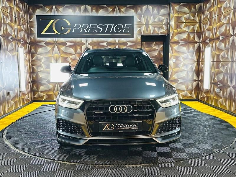 Used Audi Q3 Black Edition 184 HP (135 kW) 2017 Grey SUV