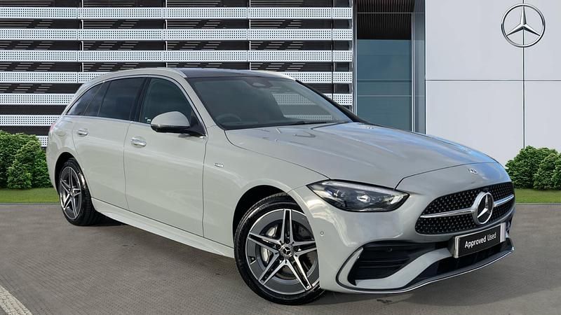 Used 2025 Mercedes C300e AMG Line Premium Plus Estate | £41,711 (Fair price) - Image 1/3