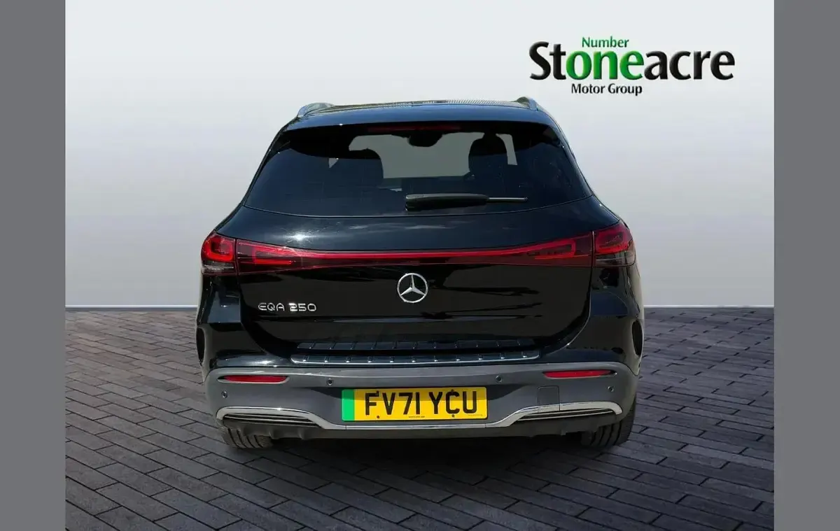 Used Mercedes EQA250 AMG line 139 kW (190 HP) 2022 Black SUV