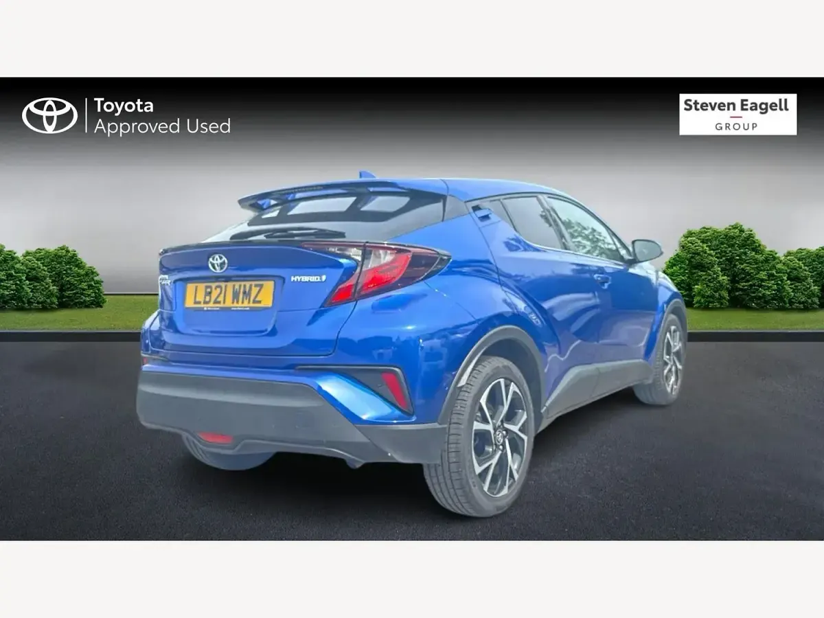 Used Toyota C-HR Design 2021 Blue SUV