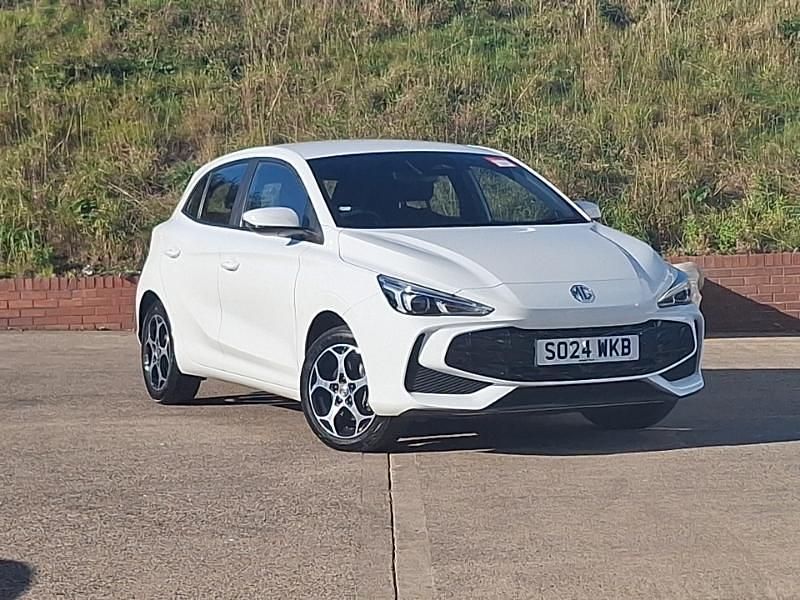 White Used 2024 MG MG3 SE Hatchback | £15,498 (Good price) - Image 1/4