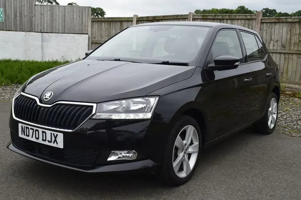 Used Skoda Fabia SE L 95 HP (69 kW) 2020 Black Hatchback