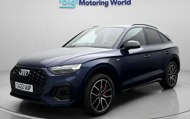 Used Audi Q5 Sportback S-Line 265 HP (194 kW) 2022 Blue SUV