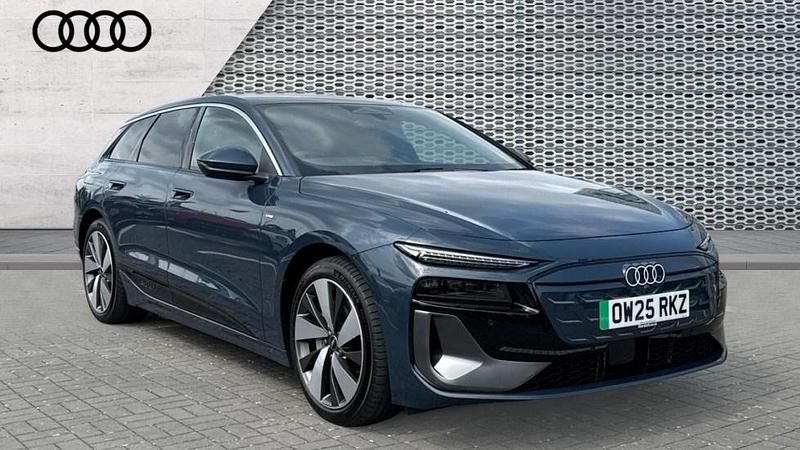 Blue Used 2025 Audi A6 e-tron S-Line Estate | £52,958 (Super price) - Image 1/4