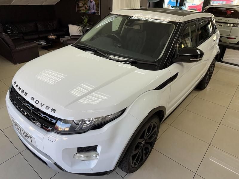 Used Land Rover Range Rover evoque Dynamic 2012 White SUV