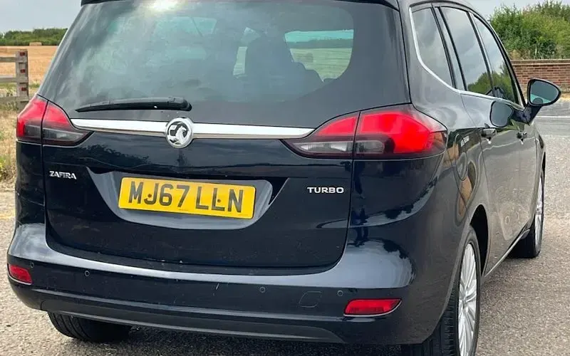Used Vauxhall Zafira Tourer 140 HP (102 kW) 2017 Blue MPV