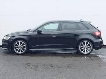 Used Audi A3 Black Edition 116 HP (85 kW) 2019 Black Sedan