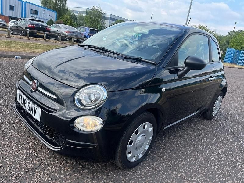 Used Fiat 500 Pop 69 HP (50 kW) 2018 Black Hatchback