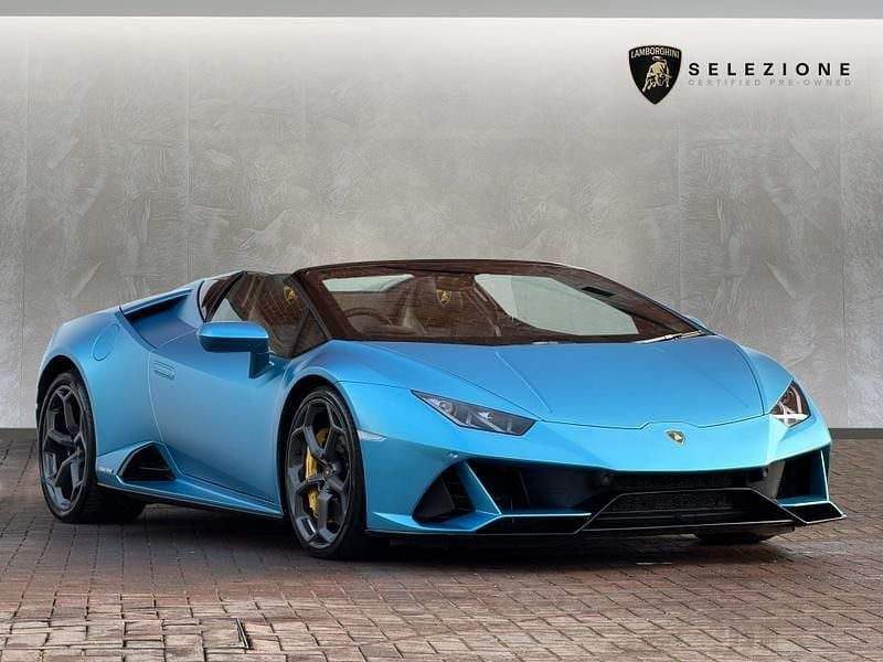 Blue Used 2025 Lamborghini Huracán Cabriolet | £264,950 - Image 1/4