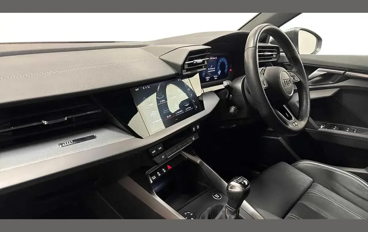 Used Audi A3 S-Line 110 HP (80 kW) 2023 Grey Sedan