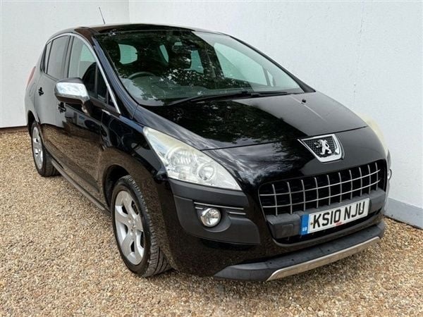 Black Used 2010 Peugeot 3008 SUV | £1,990 (Expensive) - Image 1/1