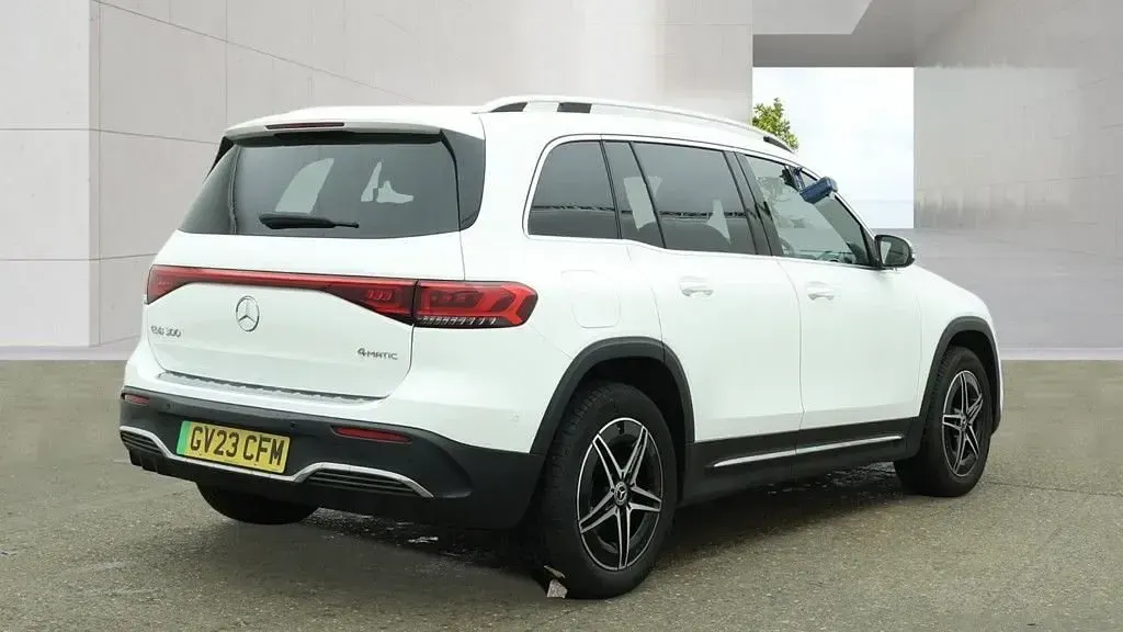 Used Mercedes EQB300 AMG line 167 kW (228 HP) 2023 White SUV