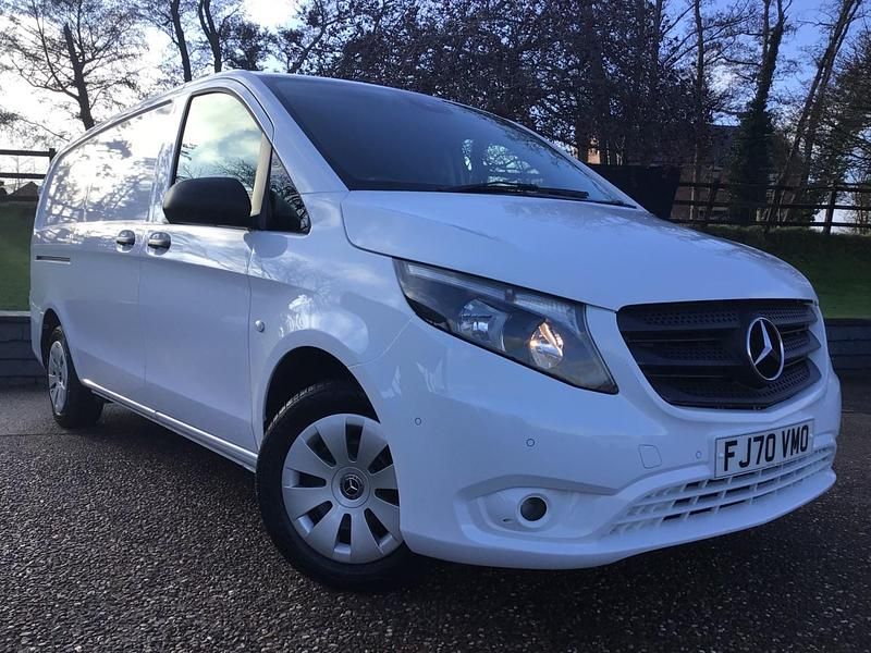 White Used 2020 Mercedes Vito Progressive Van | £11,790 (Super price) - Image 1/4