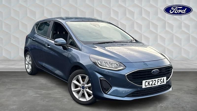 Blue Used 2022 Ford Fiesta Trend Hatchback | £10,935 (Good price) - Image 1/4