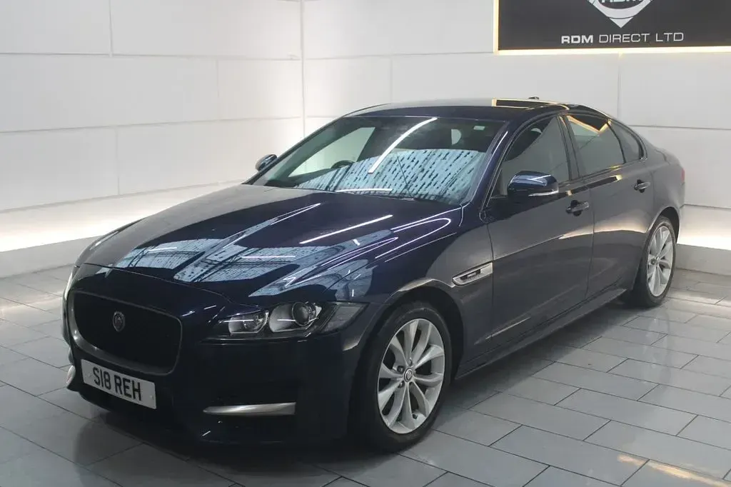 Used Jaguar XF R-Sport 2016 Blue Sedan