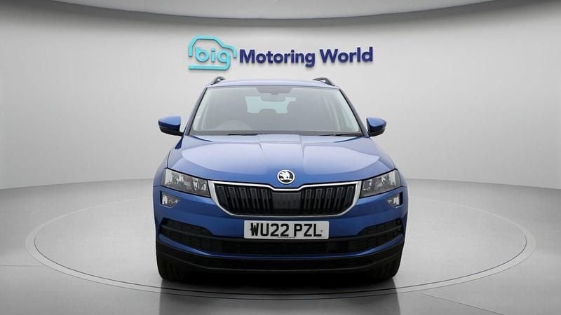 Used Skoda Karoq SE 109 HP (80 kW) 2022 Blue SUV