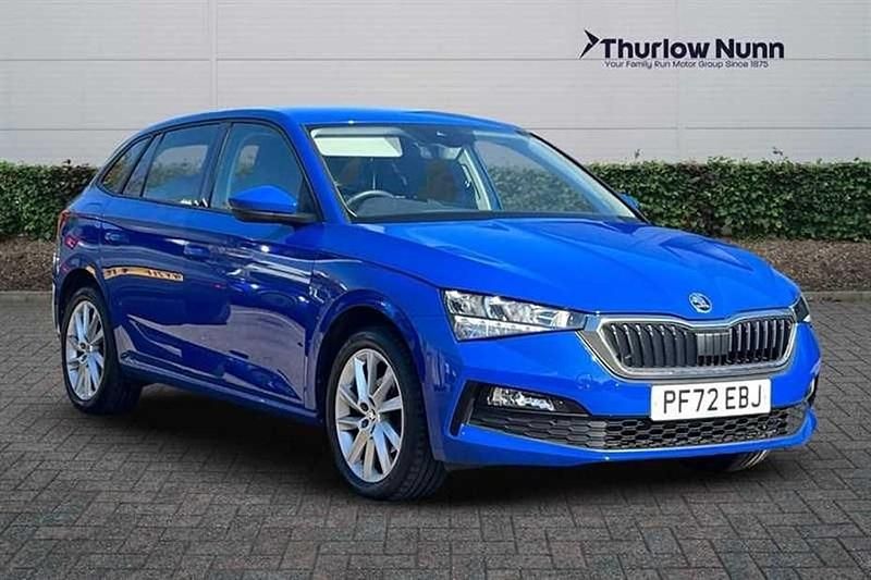 Energy blue Used 2023 Skoda Scala SE L Hatchback | £13,995 (Fair price) - Image 1/1