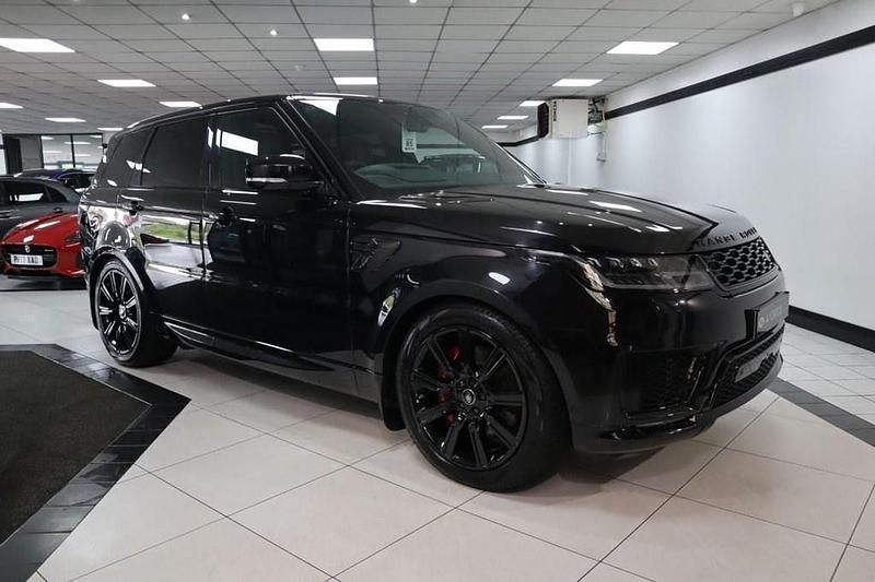 Black Used 2020 Land Rover Range Rover Sport HSE SUV | £41,449 - Image 1/4