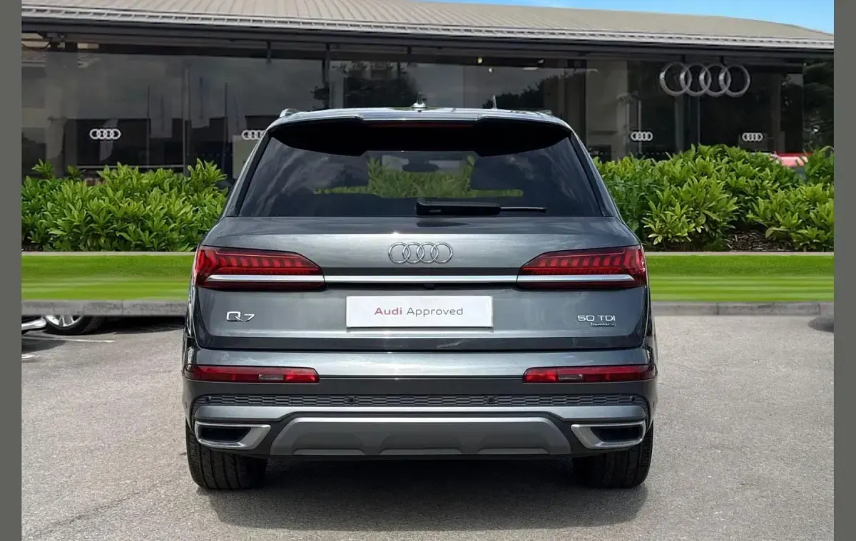 Begagnad Audi Q7 S-Line 286 HK (210 kW) 2021 Grå SUV
