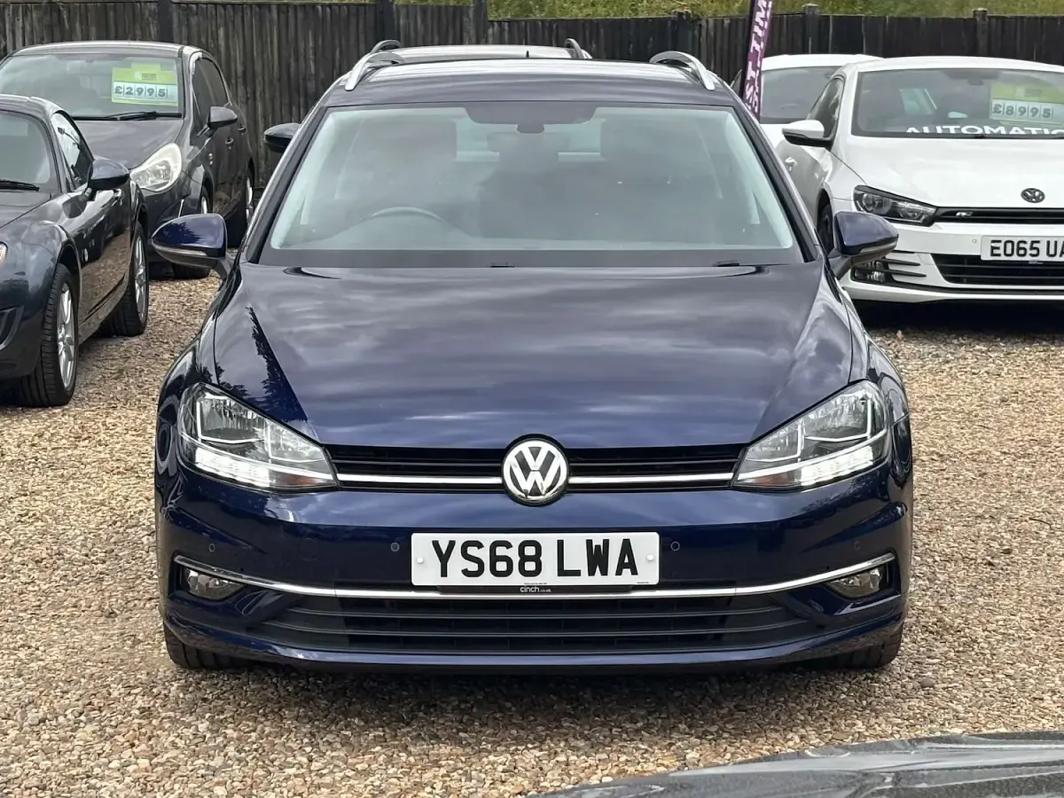 Used VW Golf VII GT 150 HP (110 kW) 2018 Blue Estate